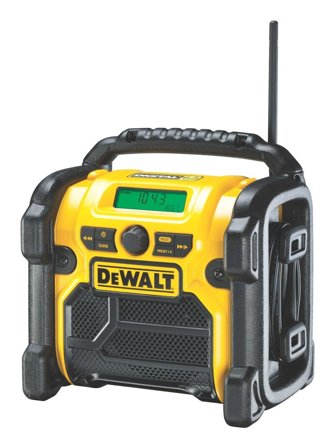 DeWalt Radio Portable Digital Black,