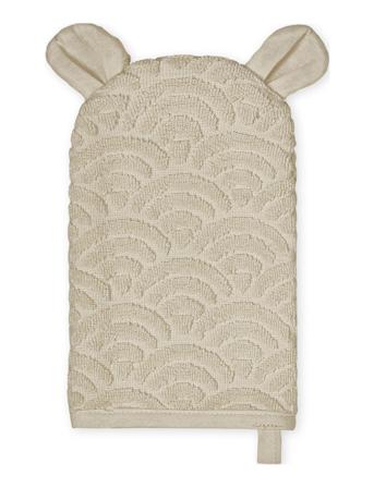 Wash Glove W/ Ears Home Bath Time Towels & Cloths Cloths Beige Cam Cam Copenhagen