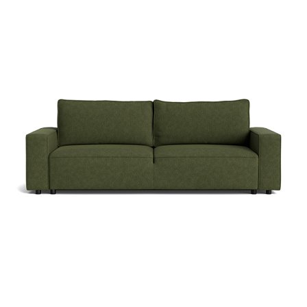 Venice 3 Personers Sovesofa m/Opbevaring - Aragon Grøn - 246x100x90cm - Rummelig & Trendy sovesofa til Hjemmet - Perfekt til afslapning og 