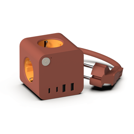 Kreafunk - Ampie wired - Terracotta Trådløs Bluetooth-Højtaler