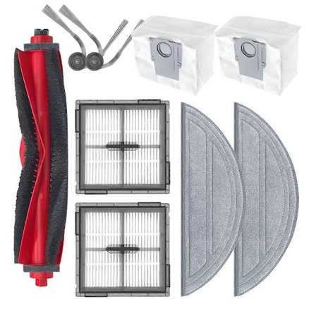 For Q10 S5/Q10 S5+/Q10V/Q10V+/Q10 /Q10 +/S8 Pro/S8 Del Hovedsidebørste Filter Mopp Klut Støvposer