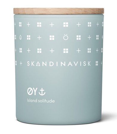 SKANDINAVISK ØY Duftlys med Låg 65 g, Tøj & Bolig, Duft Til Hjemmet, Duftlys