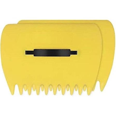 Gule Have Gårdblade Scoops, Bladsamler Griber Græs Griber Blade Saml Op Håndriver Til Have Bladaffald Saml Græsplæne Afklip 1 Par