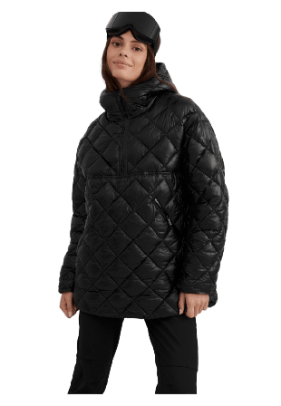 aim'n Luxe Quilted Anorak Friluftsjackor Dam Svart L