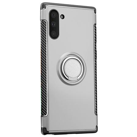Smidigt Skal Ringhållare (FLOVEME) - Samsung Galaxy Note10 Silver