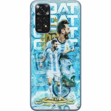 Xiaomi Redmi Note 11 Genomskinligt Skal Argentina - Messi