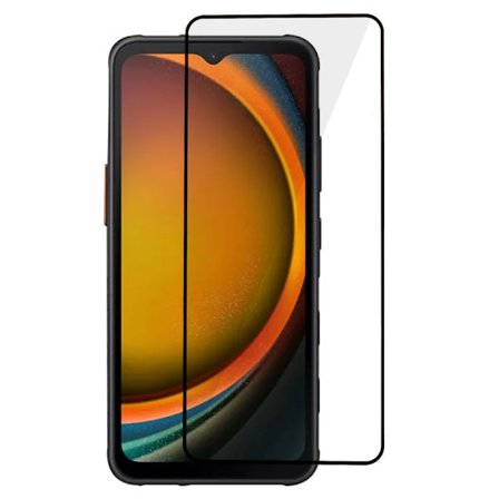 2-PAK SKALO Samsung Xcover 7 5G FULL-FIT Hærdet Glas Skærmbeskyttelse - Sort