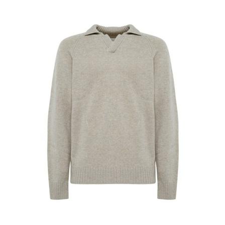 Hartford, Round-neck Knitwear Beige, Heren, Maat:L