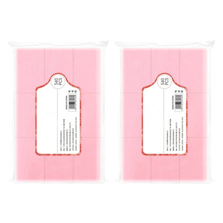 Engångsnagelservetter Nagellackborttagare Luddfri bomull Mjuk