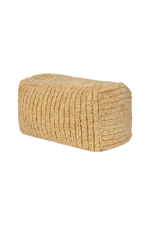 LORENA CANALS Puff Höstack Barnmöbler Unisex Beige 52x24x30cm