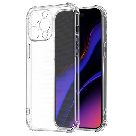 För iPhone 15 Pro Max Skal Fodral TPU Baksida Telefonfodral