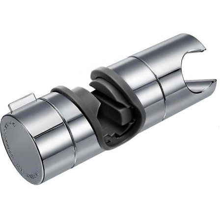 Justerbart duschstångsfäste i ABS-plast, 18-25 mm, krompläterad
