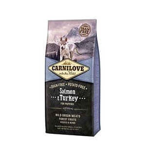 Carnilove Puppy, Salmon & Turkey, 12kg