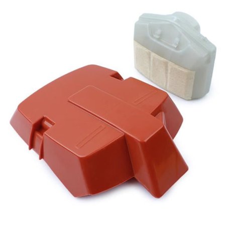 Luftfilterkåpa-kit Kompatibelt med Husqvarna 365 362 371 372 Motorsåg Hg