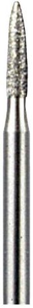 Dremel 26157144JA Diamantslibestifter 7144 - Arbejdsdiameter 2,4 mm, Maskintilbehør & forbrugsvarer