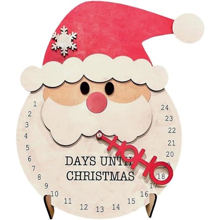 Joulu CountDown -kyltti, Puinen Kalenteri, Juhla Tarvikkeet Keittiöön