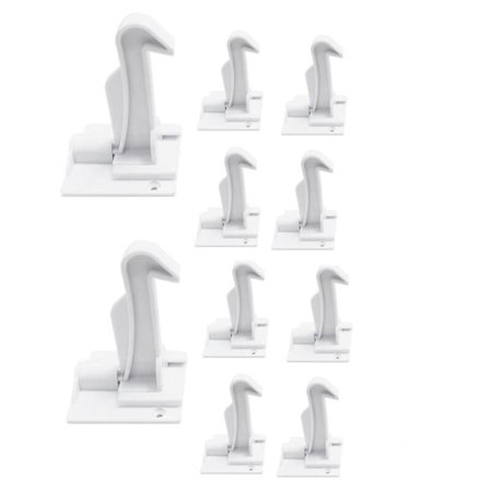 Usynlige børnesikringer til skabe eller skabe, skuffer, garderobeskabe - klæbende nem installation