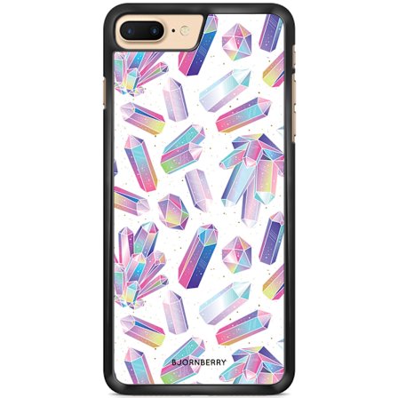 Bjornberry Skal iPhone 7 Plus - Kristaller Regnbåge