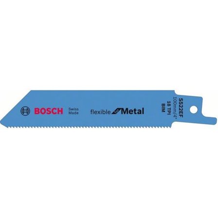 Bosch 2608657721 Flexible for Metal Tigersagblad 2-pakning, Maskintilbehør & forbruk