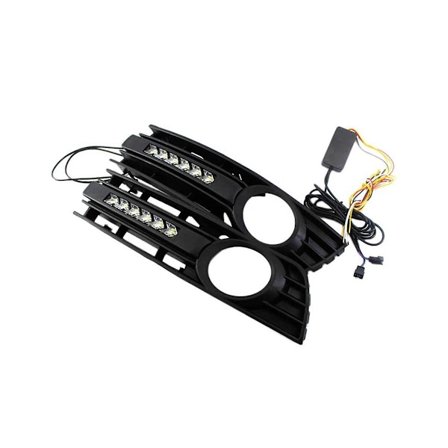 Frontlykter LED-kjørelys grill tåkelysramme bil for A4 B6 2001-2005 8e0807681