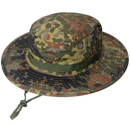 Solhat til mænd og kvinder Bredskygget spandhat UPF 50+ UV-beskyttelse Fiskeri Vandring Jagt Udendørs hat(One Size,A)