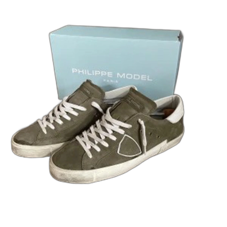 Gröna sneakers från Philippe Model