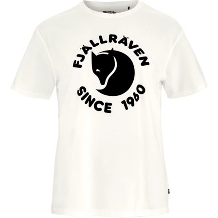 Fjällräven Women's Relaxed T-Shirt in Eggshell | Size: Large, Organic Cotton