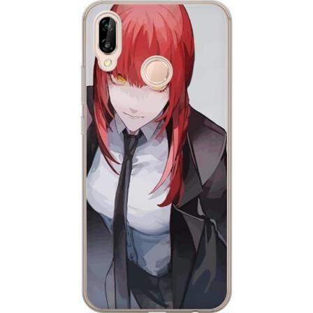 Huawei P20 Lite Genomskinligt Skal Makima Chainsaw Man