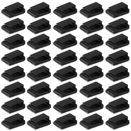 40 stk Auto Kabel Feste Klips Bil GPS Data Kabel Lys Kabel Dekorativ Wire Fixing Organizer (S)