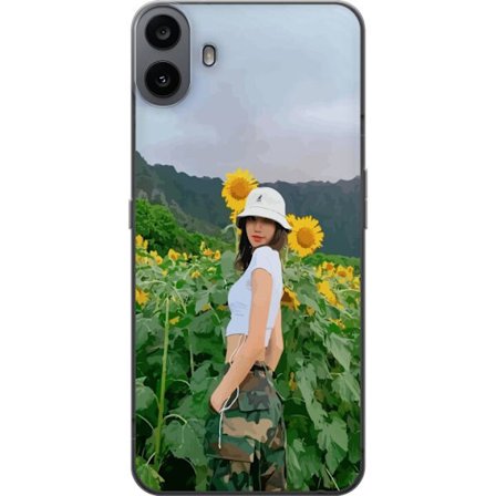 Kompatibelt Mobildeksel til Nothing CMF Phone 1 Lisa Blackpink Solsikker K-pop Idol