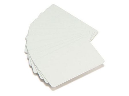 Zebra Plastkort PVC White Cards 500/fp - Lyreco - Kontorsmaskiner - Etikettskrivare och etiketter - Etiketter - Zebra
