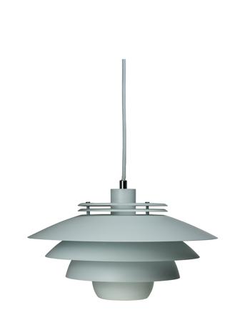Ejka Pendant White Home Lighting Lamps Ceiling Lamps Pendant Lamps Blå Dyberg Larsen