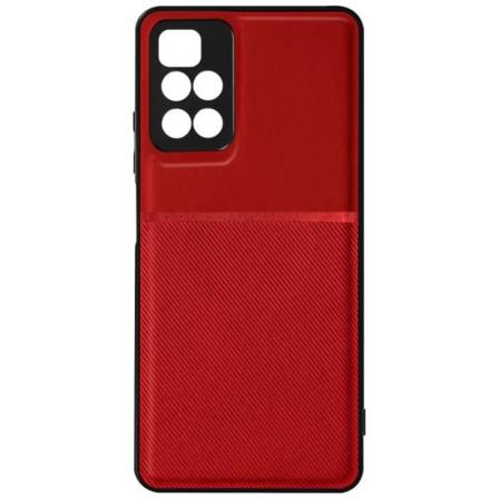 Hårt fodral för Xiaomi Redmi 10 och 10 2022 med flexibel stötsäker kontur Röd Röd