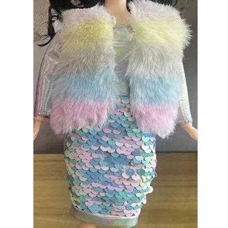 1/6 Nukkevaatteet Neuletakaiset turkisvaatteet 10 10