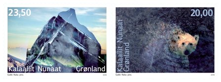 Grønland - Miljøbeskyttelse - Postfrisk sæt 2v