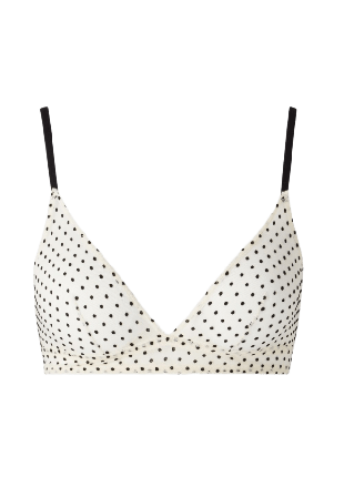 Understatement Mesh Triangle Bralette Bh Dam Vit XXL