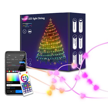 Skrivbords RGB Röststyrd LED Ambient Belysning – Gaming Tonskala 3D Skrivbordslampa