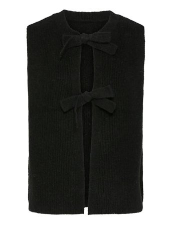 Pieces | Pcsilly Sl Rev Tie Vest Knit Noos Bc | XS