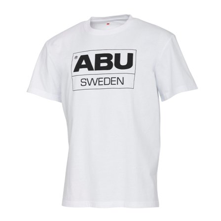 Abu Garcia Legacy Sweden Logo Tee White - XL