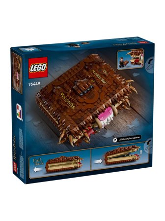 Lego Harry Potter Lego unisex Chomping Monster Book of Monsters, ref.: 76449, trade line: Harry Potter TM, material:plastic