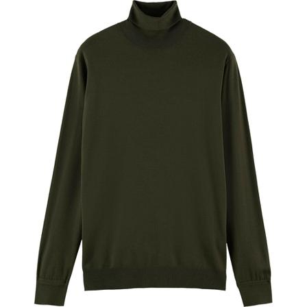 Scotch & Soda, Turtleneck Zielony, Mężczyzna, Rozmiar: L