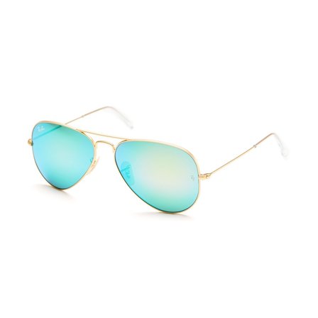 Ray-Ban Aviator -Aurinkolasit - Green Pilot - Ray-Ban RB3025 112/19 55