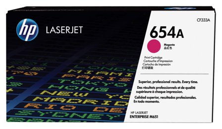 HP 654A magenta original LaserJet tonerkassett, 886112501204