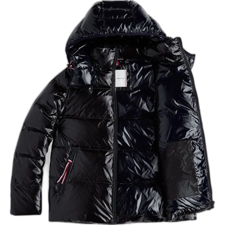 Tommy hilfiger glansig jacka