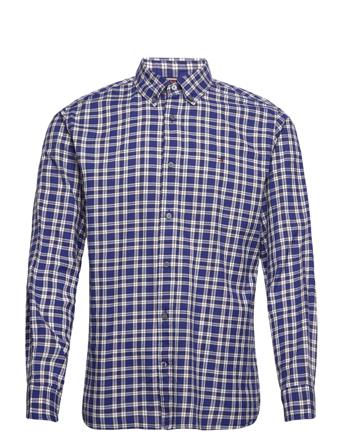 Mini Blackwatch Tartan Rf Shirt Skjorte Casual Blå Tommy Hilfiger