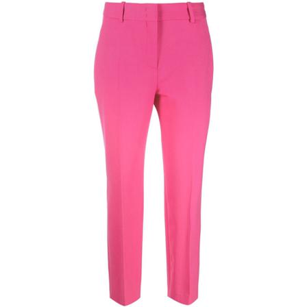 Ermanno Scervino, Slim-cut taiolred trousers Różowy, Kobieta, Rozmiar: M