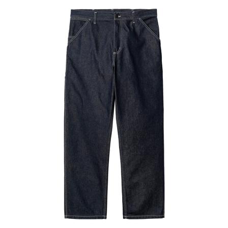 Carhartt Wip, Straight Jeans Blauw, Heren, Maat:W36 L34