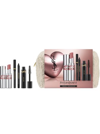 Yves Saint Laurent Make-Up Set Set cont.: Loveshine Lipstick N° 150 3,2 g + Lash Clash Mini Mascara N° 1 Black 2 ml + Lines Liberated Eyeliner N° 1 