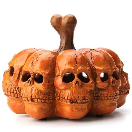 Halloween-kurpitsa kallo yövalo LED-lyhty rekvisiitta kauhu koriste loma koti baari juhlatarvikkeet