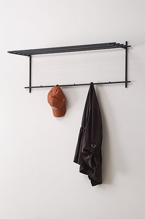 Jotex - Hoedenrek Zwart Zwart - GLAZE - Koop Hoedenplank bij Jotex